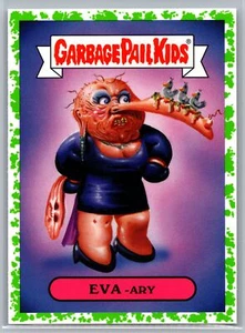 2019 Garbage Pail Kids: Revenge of Oh, the Horror-ible! #2b Eva-Ary GREEN - Picture 1 of 2