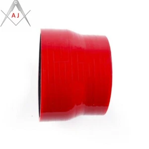 Manguera reductora recta de silicona ID 1"-1,1" 25 mm a 28 mm acoplador turbo tubo rojo - Imagen 1 de 6