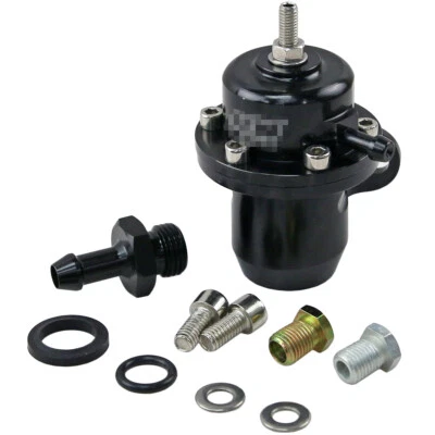 Black FPR Fuel Pressure Regulator For Honda  Civic EG EK B16A Integra DC2 B18C' - image 1 of 4