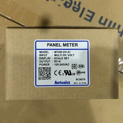 1PC Autonics MT4W-DV-41 Digital Multifunction Panel Meter MT4WDV41 New - Image 1 of 4