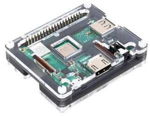 Raspberry Pi Pibow 3 A + Coupé Schutzhülle, Ninja Schwarz - PIMORONI - Bild 1 von 2