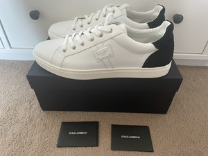mens black d&g trainers