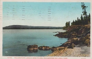 Postal de Yellowstone Lake at West Thumb Parque Nacional de Yellowstone Wyoming - Imagen 1 de 2