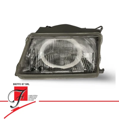 Scheinwerfer Vorne Links SX Lancia Y10 1992 H4 Marke Magneti Marelli Genehmigt - Bild 1 von 4