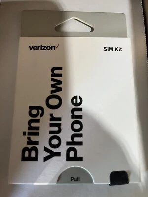 VERIZON BYOD SIM CARD Bring Your Own Device Verizon 3-in-1 Starter Kit NEW - Image 1 of 2