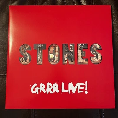 The Rolling Stones - GRRR LIVE!  (3LP, 180G, Red Vinyl) - Image 1 of 3