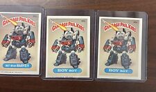 Roy Bot-(2 Cards) Hot Head Harvey (1) Garbage Pail Kids 1986 Topps 87A-B Lot (3)