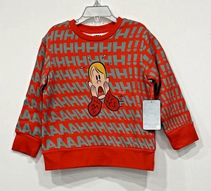 HOME ALONE Holiday Christmas Sweater 2024 Kevin AHHHH! NEW Disney Store Sz 4 NEW - Picture 1 of 8
