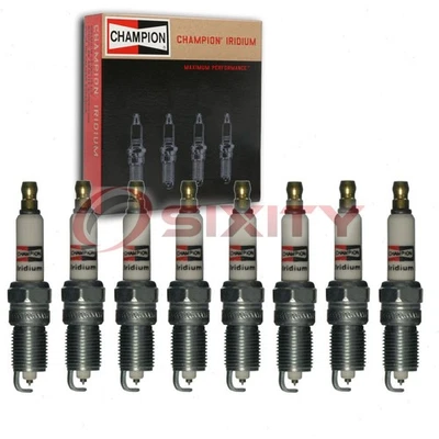 8 bujías Champion Iridium para Chevrolet Trailblazer EXT 2003-2006 qn Foto 1 de 4