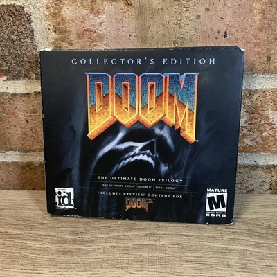 Ultimate Doom Trilogy: Collector's Edition (PC, 2003) Game No Sleeve - Image 1 of 3