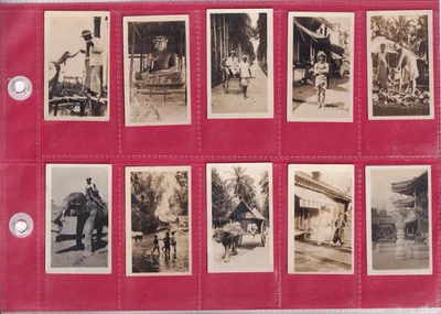 CAVANDERS - PEEPS INTO MANY LANDS, A SERIES  - ISSUED 1927 - 10CARDS - - Image 1 of 2