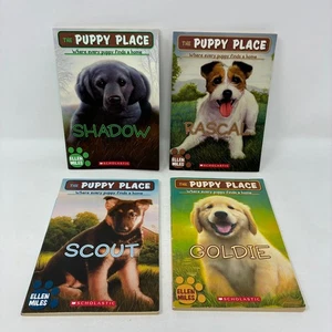 The Puppy Place Books Lot of 4 by Ellen Miles Early Chapter paperback - Picture 1 of 6