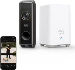 Eufy Security Video Doorbell S330 Battery-Powered &Homebase No Monthly Fee 2K HD - Picture 1 of 6