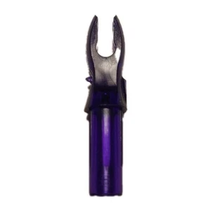 50 Count Bohning X 5mm Arrow A Nocks: Purple: 7 Grain: .204 ID - Picture 1 of 3