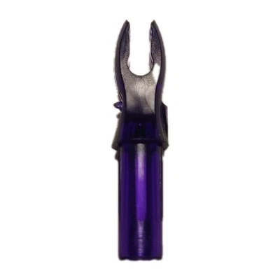 100 Count Bohning X 5mm Arrow A Nocks: Purple: 7 Grain: .204 ID NOS - Изображение 1 из 3