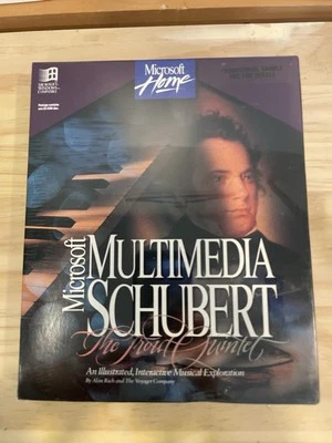New | BIG BOX *Not For Resale* Microsoft Multimedia Schubert Software  Brand New - Image 1 of 4