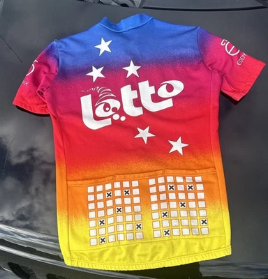 Lote de 2 camisetas de ciclismo Lotto/Lancaster grandes Foto 1 de 4