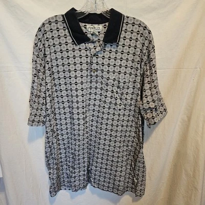 Vintage Original Penguin Sport Golf Polo Shirt Short Sleeve Mens XL Navy Y2K Box - Image 1 of 3