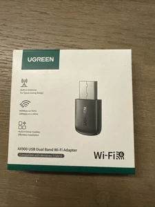 UGREEN WiFi Adapter für Desktop PC, AX900 USB WiFi 6 Adapter mit 5GHz/2,4GHz Du - Bild 1 von 7