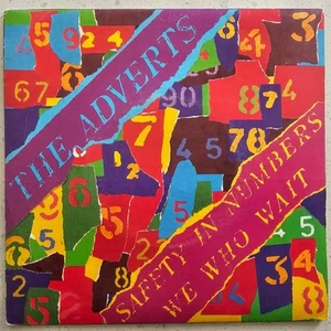 The Adverts (e) Safety In Numbers / We Who Wait - Ex Con 1977 Punk 7" P/S - Picture 1 of 6