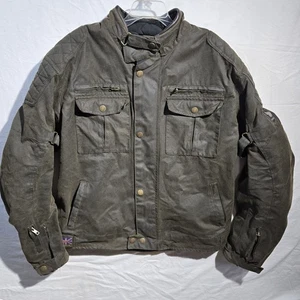 Merlin Heritage Collection Wax Cotton Motorrad Bike Jacke Rüstung XLarge - Bild 1 von 19