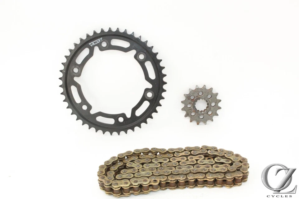 Cadena y piñones Vortex 00-01 Honda CBR929RR CBR 929RR  Foto 1 de 4