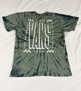 T-shirt Vans uomo verde stampa grafica manica corta M - Foto 1 di 8