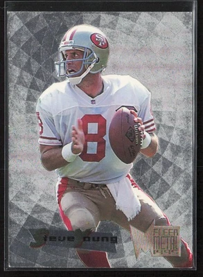 1995 Fleer Metal #50 Steve Young - Image 1 of 2