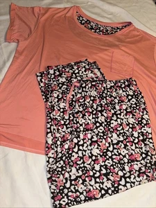 Conjunto de pijama largo pantalones capri Comfort Code by Cuddl Duds talla 1X 2 piezas - Imagen 1 de 20