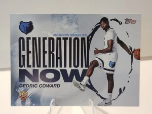 Cedric Coward 2025/26 Topps Basketball Generation Now GN-11 (RC) Grizzlies  - Bild 1 von 2