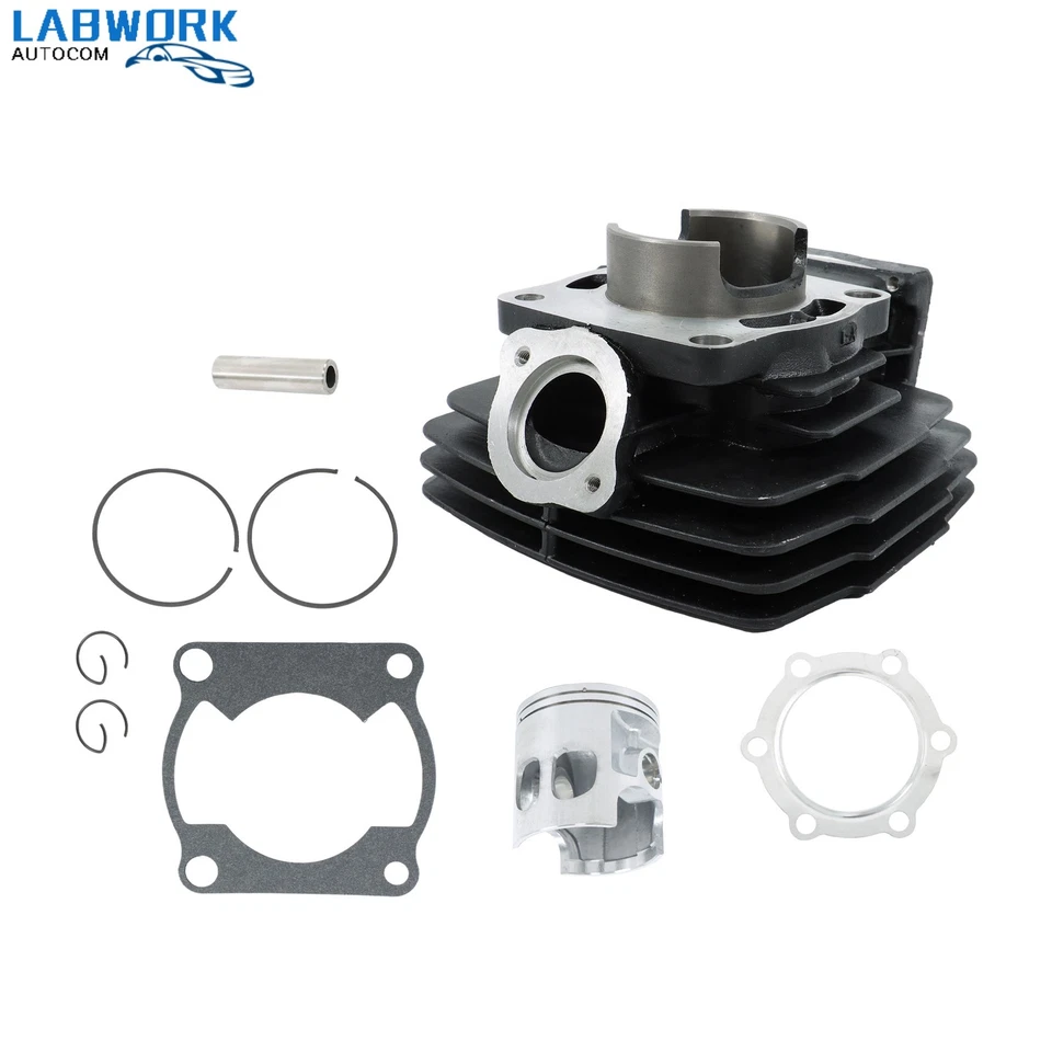 DT175 Cylinder Piston Top End Rebuild Kit fit for Yamaha DT175F DT175G 1978-81 - Image 1 of 4