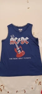 AC/DC Girl's Size XL  Tank Top - Picture 1 of 3