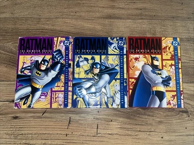 4 Batman: The Animated Series - Vol. 1, 2, & 3 (DVD, 2005, 4-Disc Set each) - Image 1 of 4