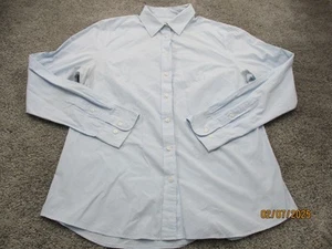 R.M. Williams Blouse 14 Long Sleeve Collared Button Up Blue Cotton Western - Bild 1 von 17