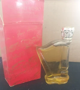 Vintage Avon Perfume - Heavenly Music - Topaze Cologne Harp Figurine Bottle, NEW - Picture 1 of 6