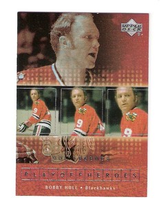 BOBBY HULL 2000-01 Upper Deck Legends #PH10 NM-MINT Chicago FREE SHIPPING !