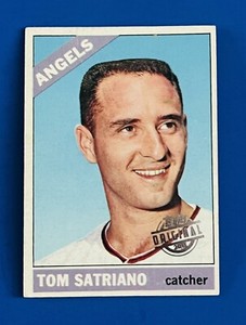 1966 Topps Tom Satriano Angels 2015 Original Buyback Baseball Card #361