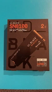 WD Black SN8100 2TB nVME M.2 SSD drive - Afbeelding 1 van 3