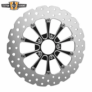 Rotor de freno delantero de 11,8" apto para Harley 14+ XL/06-17 Dyna/15+ Softail/08+ Touring - Imagen 1 de 8