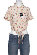 Collectif Bluse Damen Oberteil Hemd Hemdbluse Gr. EU 34 Crème Weiß #o68ce4k