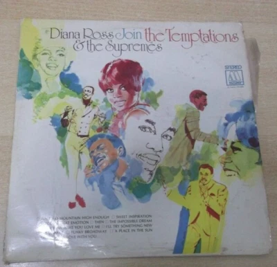 DIANA ROSS  THE SUPREMES & TEMPTATIONS  rare ISRAELI LP - Image 1 of 2