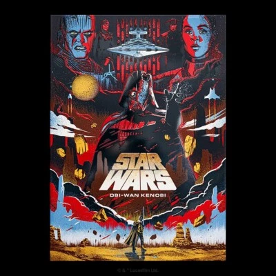 Displate Limited Edition Star Wars ‘Obi-Wan Kenobi’ ???/1000 | New | Free Post - Image 1 of 3