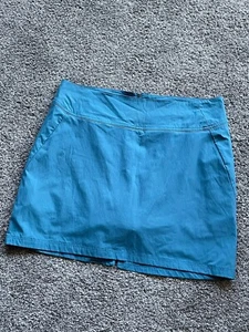 Granola Gorpcore Wander-Skort Damen 16 XL Royal Robbins türkis Taschen zum Überziehen - Bild 1 von 6
