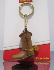Disney Pixar Toy Story Bota Woody Llavero Bolso Dije Nuevo con Etiquetas - Imagen 1 de 4