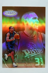 Grant Hill 1999 Topps Gold Label Prime Gold #PG11 Pistons Duke Suns - RARE INVES - Picture 1 of 2