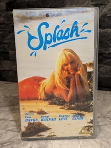 Splash VHS Video Staring Tom Hanks Daryl Hannah Eugene Levy John Candy - Picture 1 of 4
