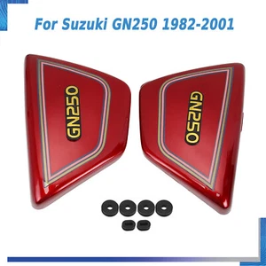 Cubiertas laterales de cuadro de motocicleta paneles para Suzuki GN250 1982-01 cubierta lateral de batería - Imagen 1 de 7
