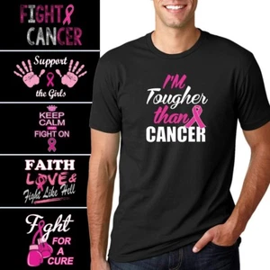 Breast Cancer Awareness T Shirt Funny October Pride Various Designs Humor T - Picture 1 of 13
