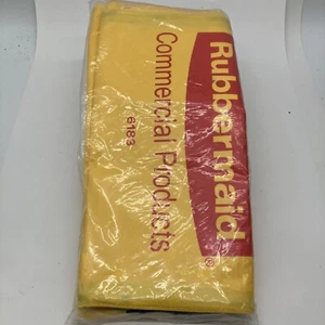 Rubbermaid Commercial 6183 Zippered Yellow Vinyl Cleaning Cart Bag New - Picture 1 of 3