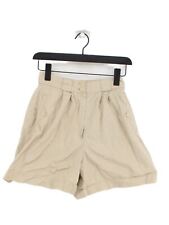 Wolsey Women's Shorts W 24 in Cream 100% Other Mom
